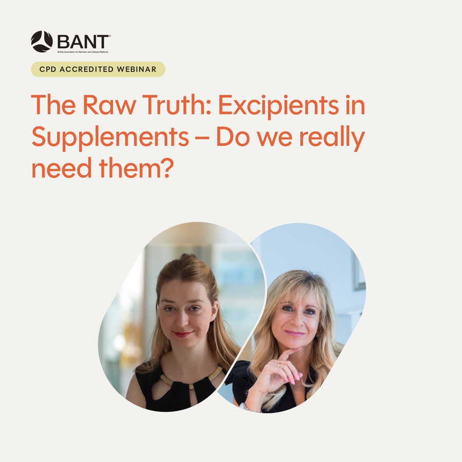 The Raw Truth: Excipients in Supplements Webinar