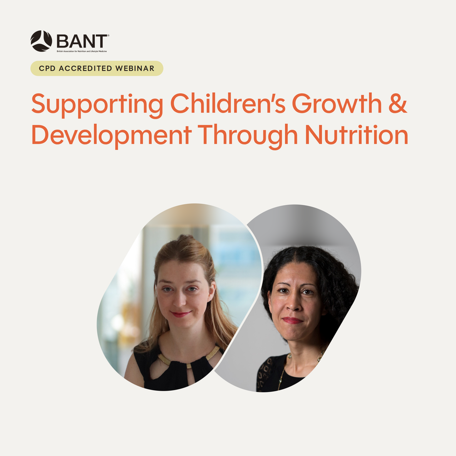 Supporting Children’s Growth & Development Through Nutrition Webinar