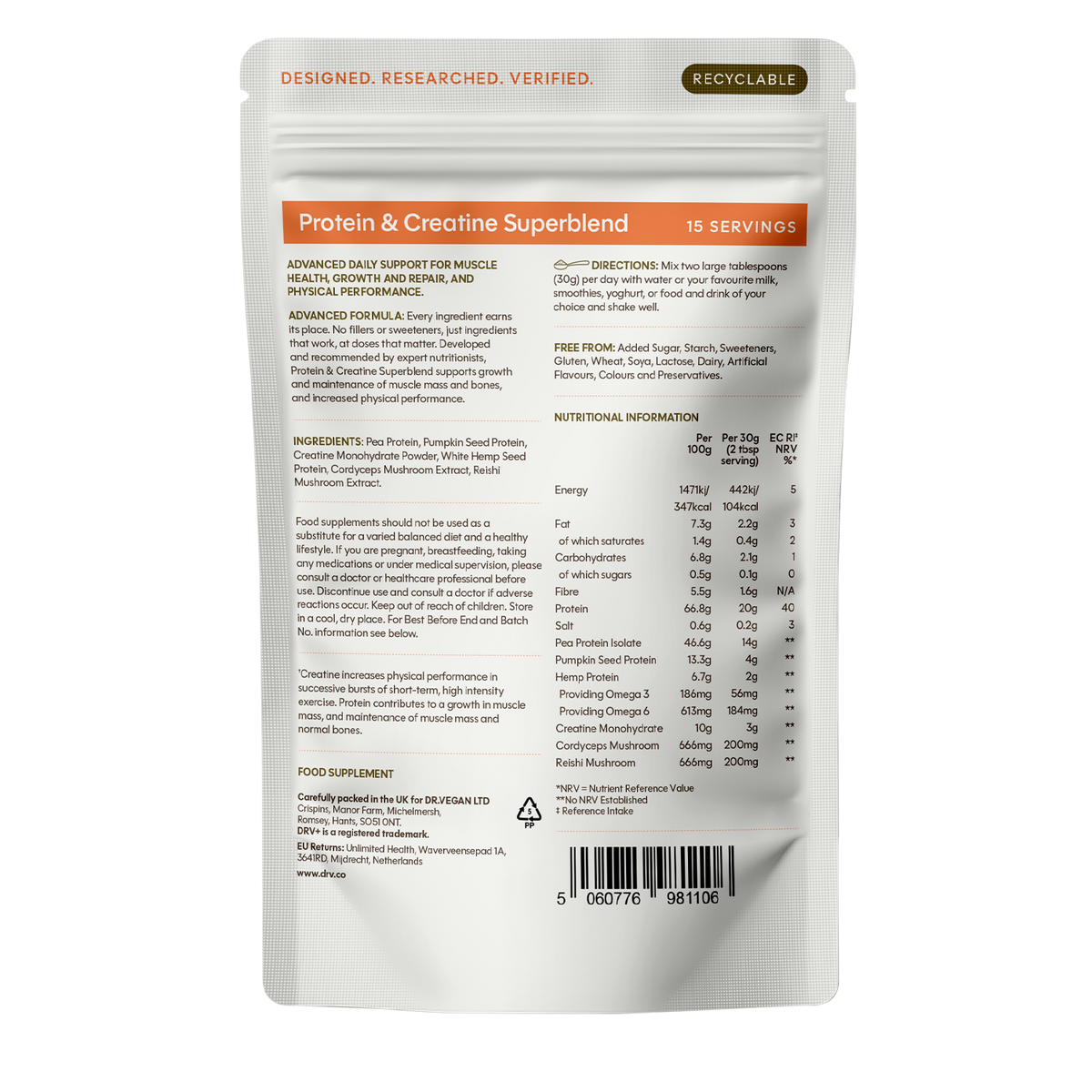 Protein & Creatine Superblend
